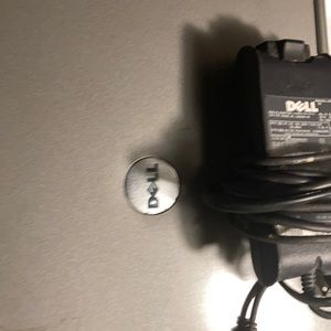 Old. Dell. Laptop. Computer.